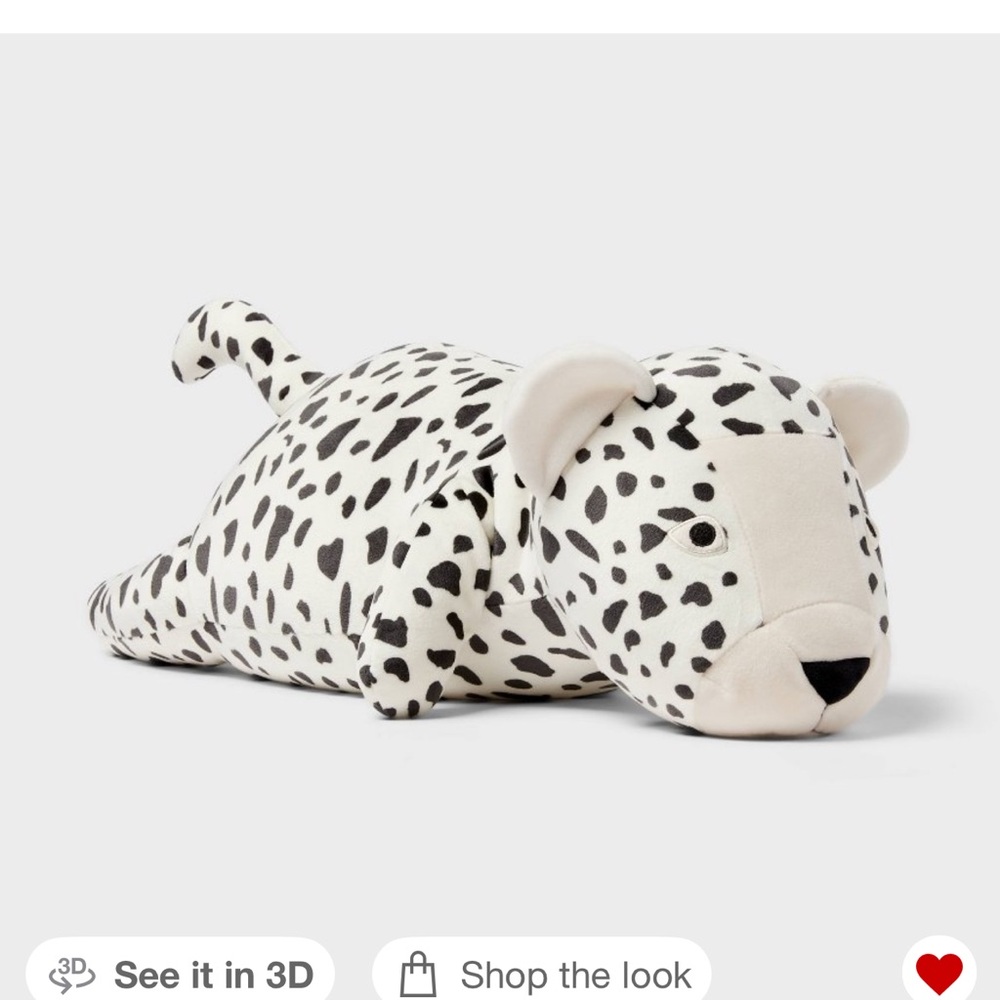 NWT pillowfort cheetah weighted plush target